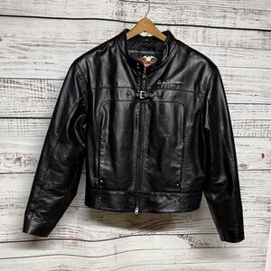 Harley Davidson Women's Leather Riding Jacket